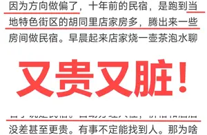 民宿为何日渐失宠？网友脏乱差评价曝光！