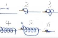 鱼钩与鱼线绑定方法图解教程